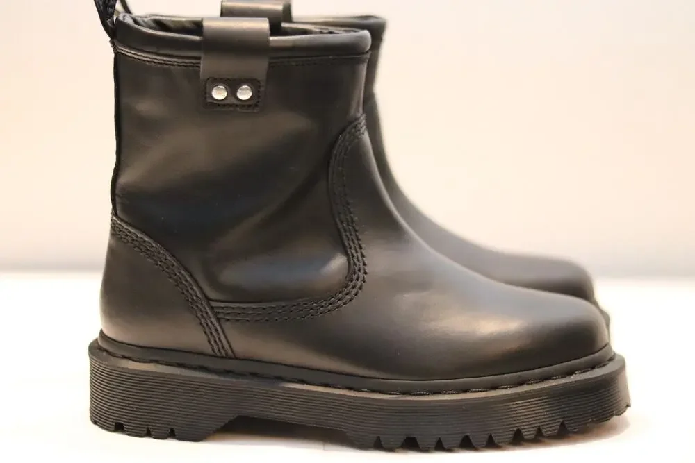 Dr. Martens Anistone Lo Leather Biker Boots Sz 7